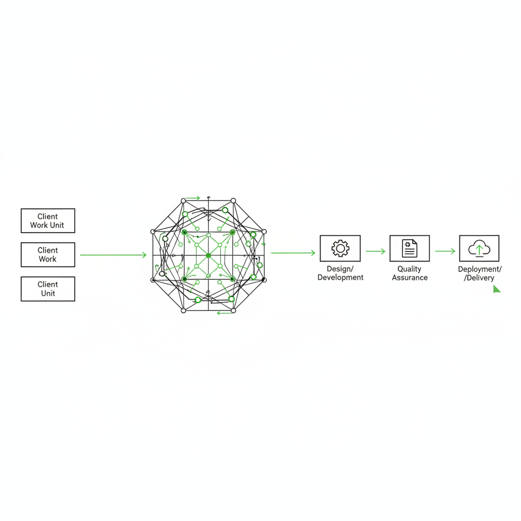 What is multi-agent orchestration for a service practice?