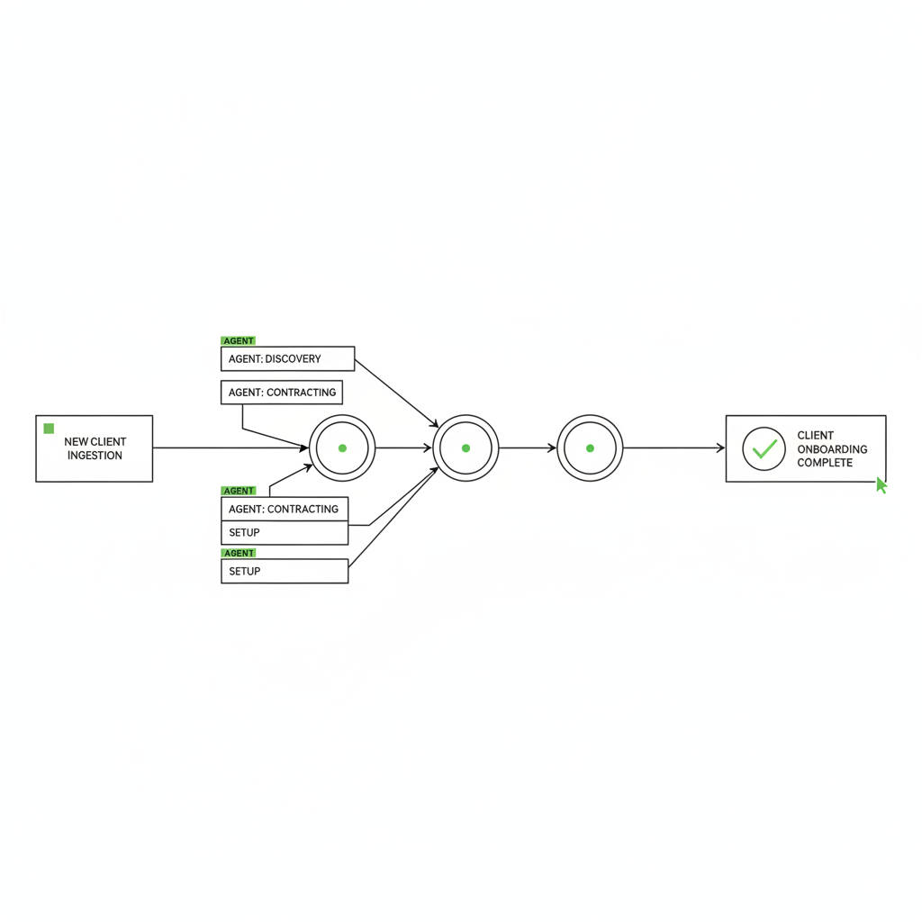 What does a multi-agent system look like for client onboarding?