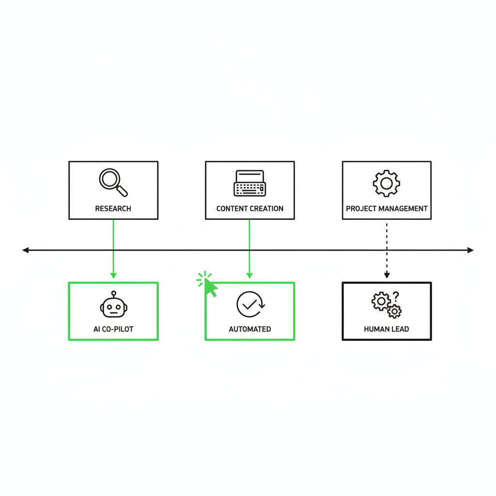Which specific agency workflows should you hand to a co-pilot first?